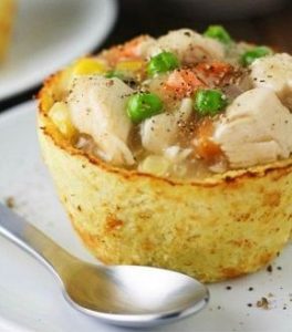 Low Carb Cauliflower Pot Pies