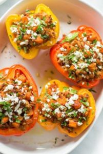 Stuffed Bell Pepper Tacos