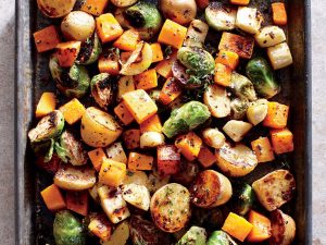 Thanksgiving Pan Roasted Vegetables